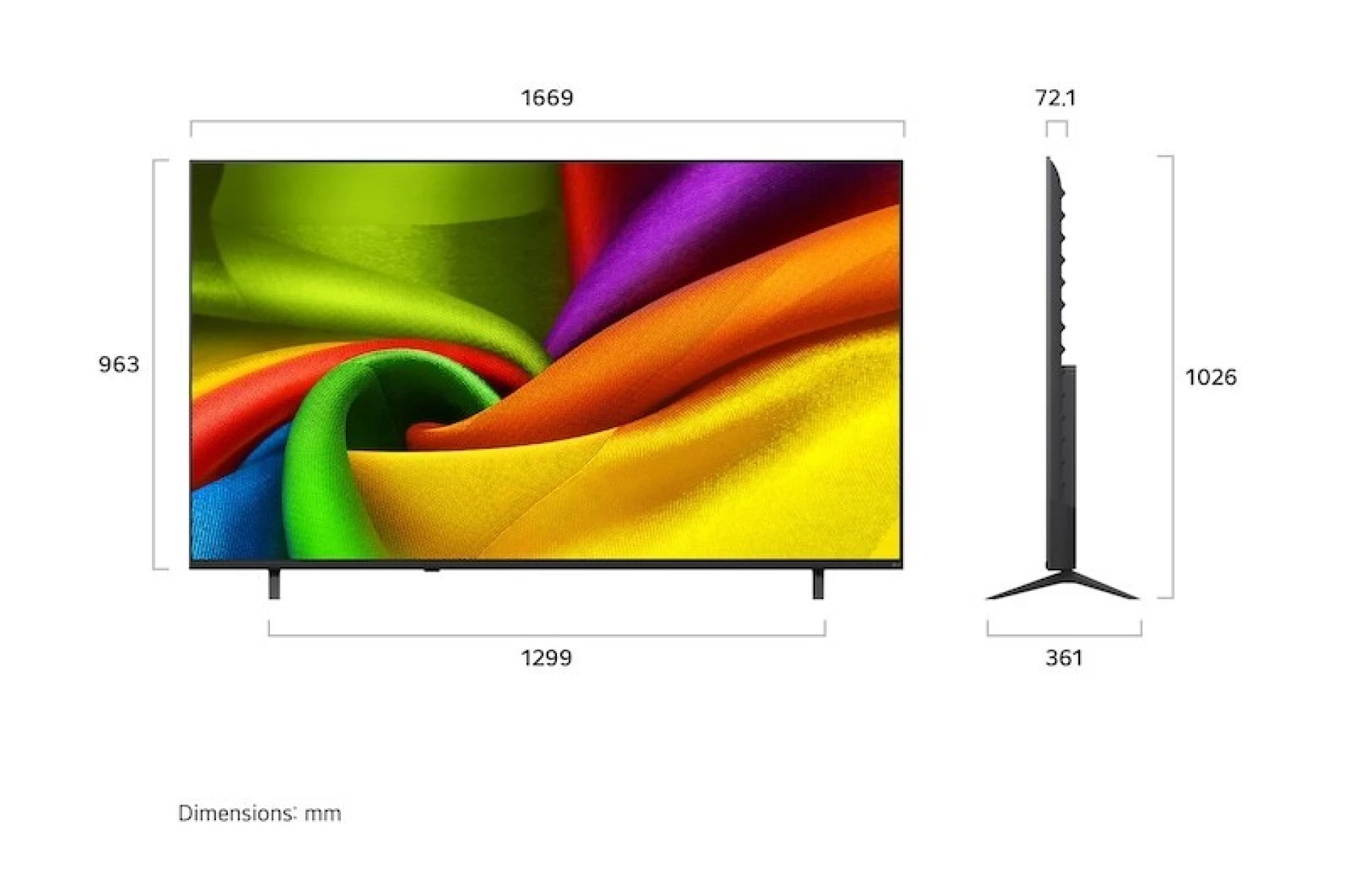 LG TV LED 75NU8E0B3LA slika 2