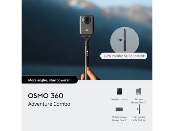 DJI Osmo 360 Adventure Combo kamera