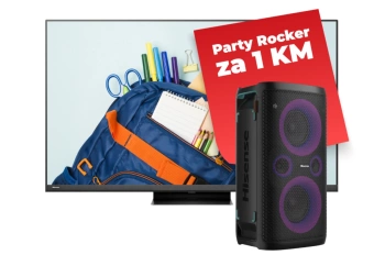 HISENSE TV LED 55U8KQ + Party Rocker