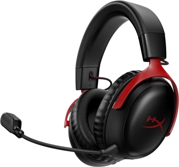 HyperX Slušalice Cloud III Wireless Gaming Headset (Black-Red)