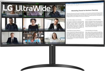 LG Monitor 34WR55QK-B