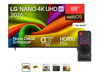LG TV LED 85NU8E0B3LA