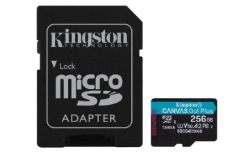 MEM SD MICRO 256GB Canvas Go! Plus + ADP SDCG4/256GB