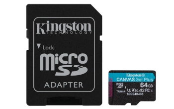 MEM SD MICRO 64GB Canvas Go! Plus + ADP SDCG4/64GB