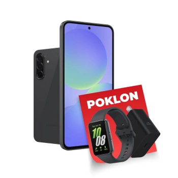 SAMSUNG Mobitel A36 5G 6\128 SM-A366BZKBEUC Black + Fit3 + 25W charger 