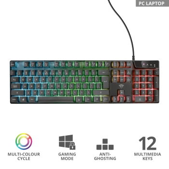 Trust GXT 835 gaming tastatura