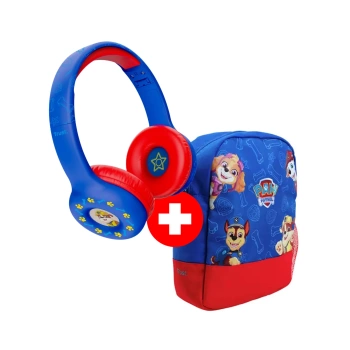 TRUST Slusalice Nouna WRLS Paw Patrol + Trust ruksak Paw Patrol plava 25655