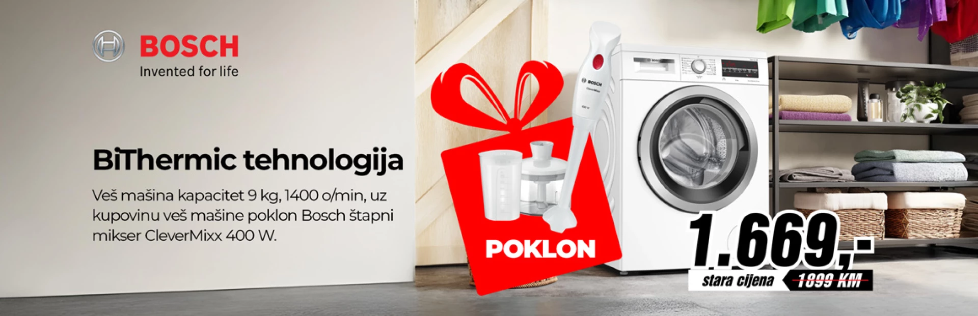 Savršen rezultat pranja – uz poklon koji oduševljava.