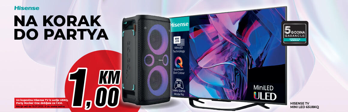 Hisense akcija