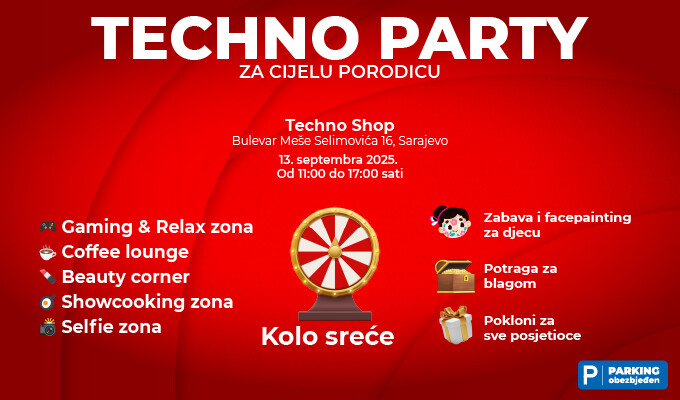 Techno Party za cijelu porodicu!
