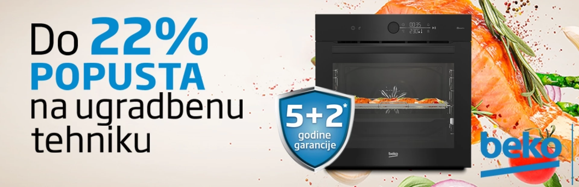 Promocija traje od 16.04. do 31.05.2025. - Ukupna garancija od 7 godina odnosi se na