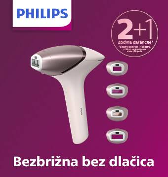 Philips Lumea - Uživajte u 6 mjeseci* glatke kože bez dlačica 