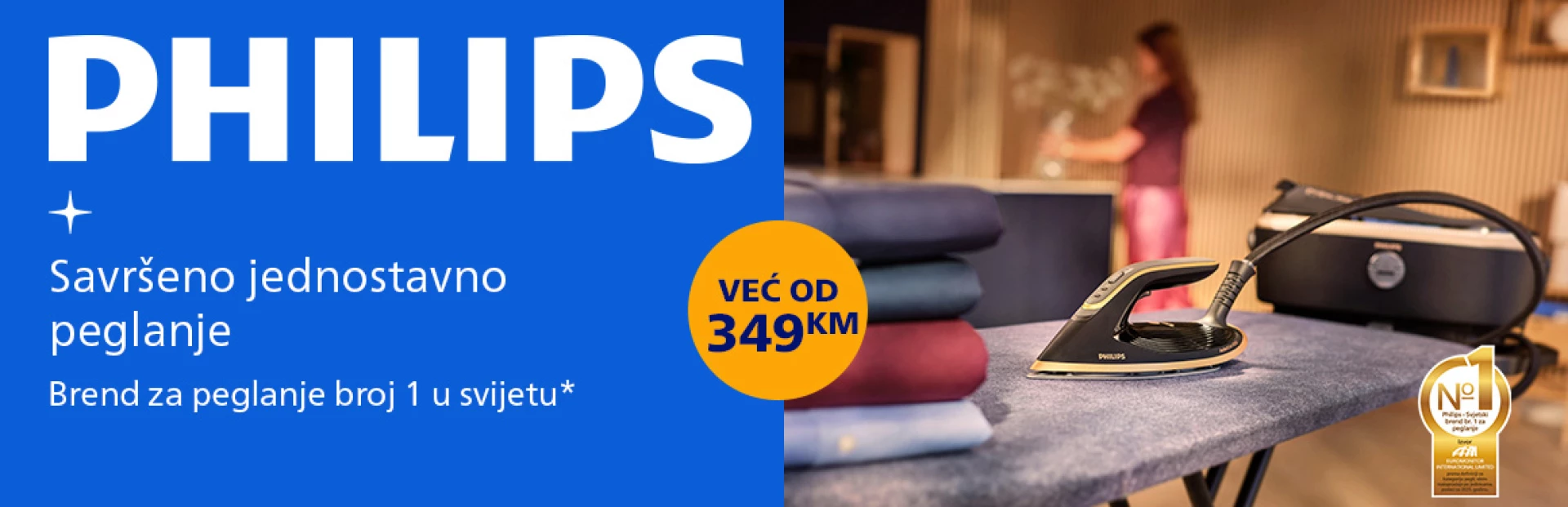 PEGLANJE NIKAD NIJE BILO LAKŠE!