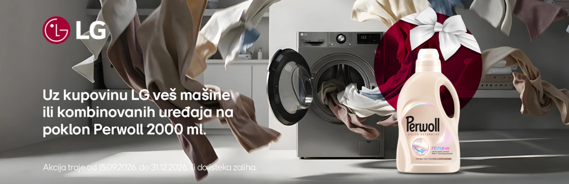 LG PERE. PERWOLL ČUVA. POKLON JE NAŠ!