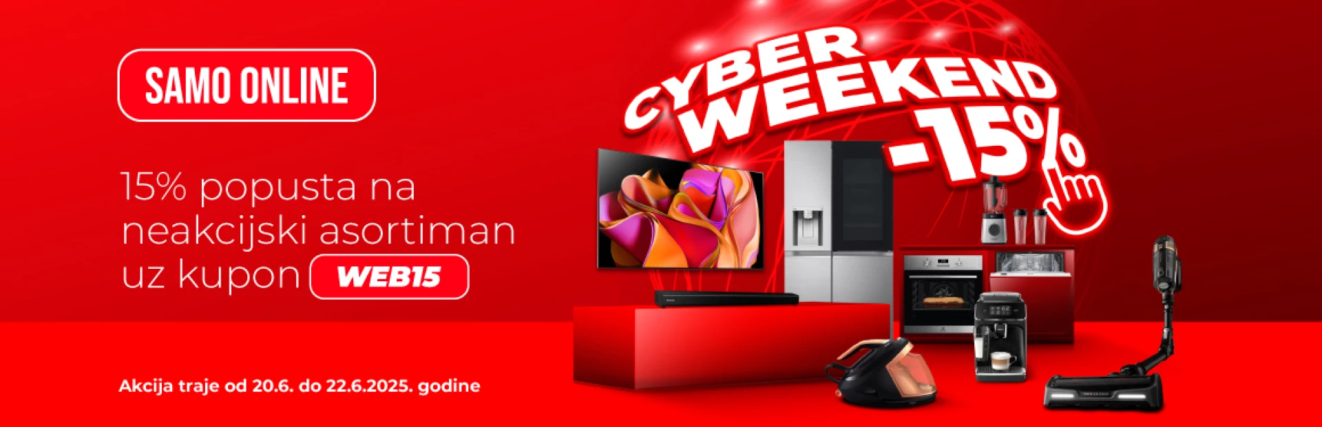 CYBER WEEKEND je tu!