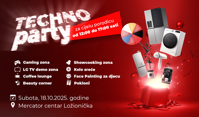 Techno Party za cijelu porodicu!