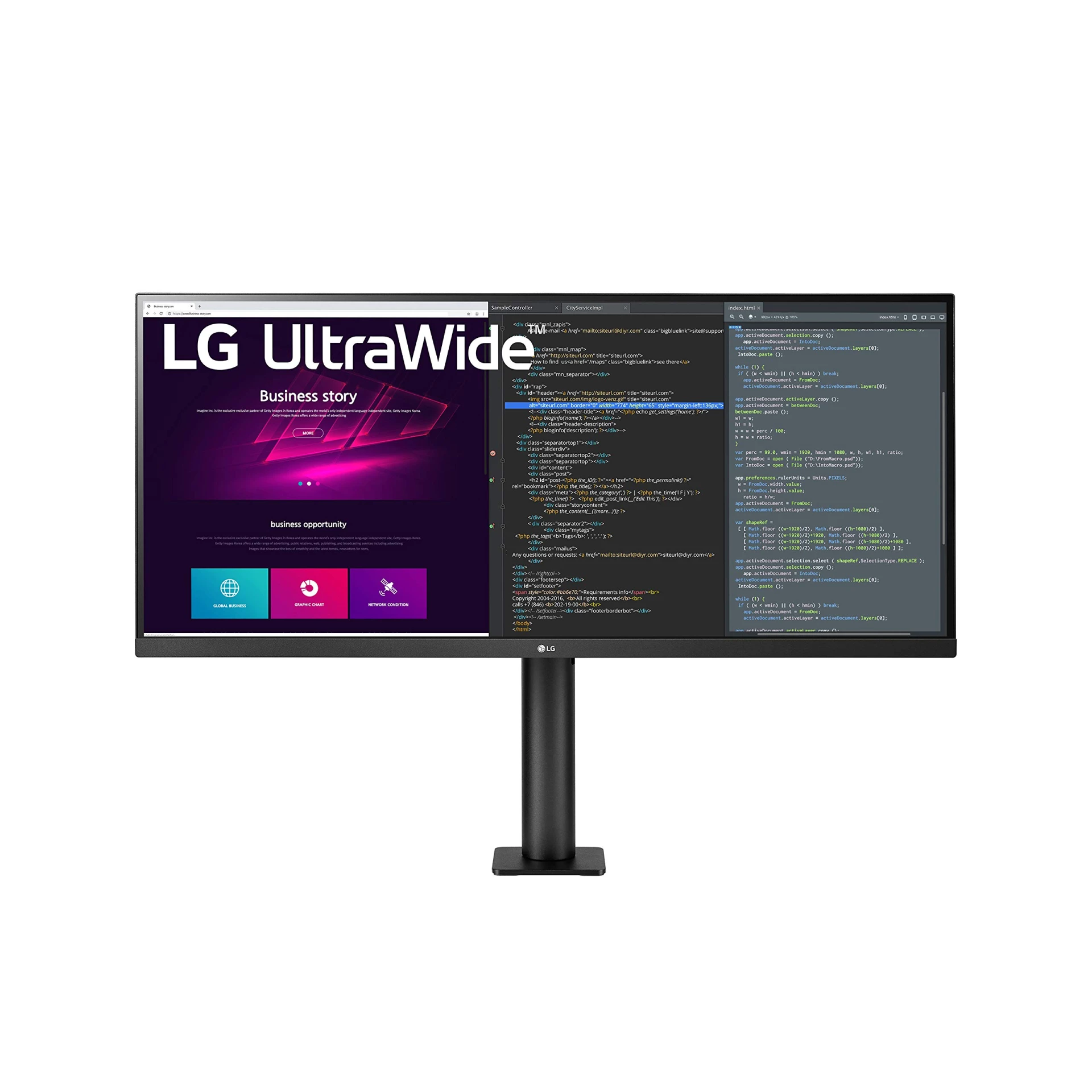 LG Monitor 34WN780-B