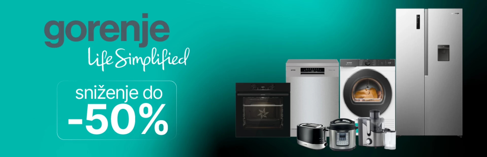 GORENJE – DO 50% NIŽE CIJENE!