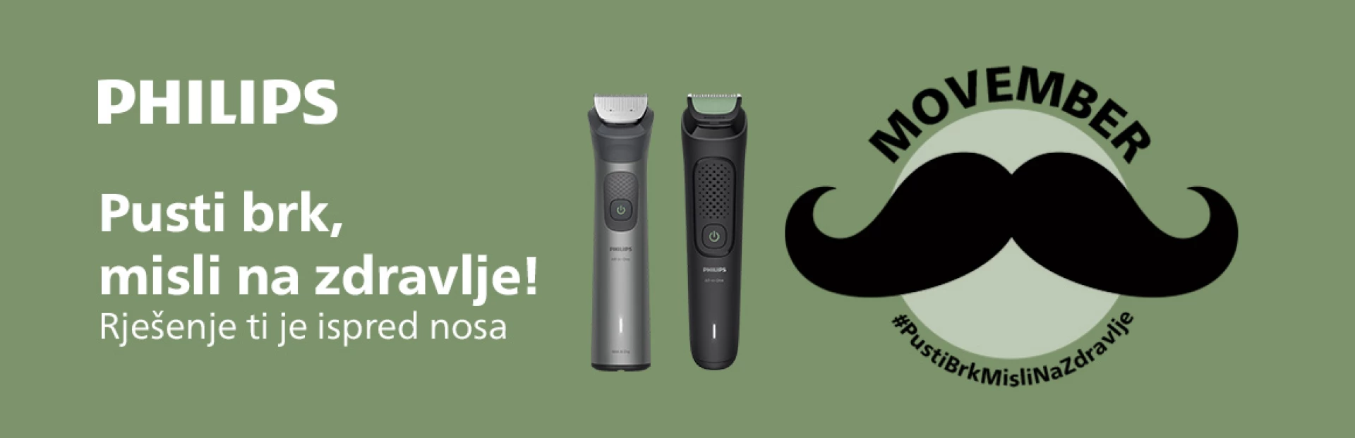 Techno Shop i Philips pokreću Movember izazov 