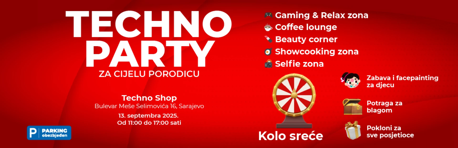 Techno Party za cijelu porodicu!