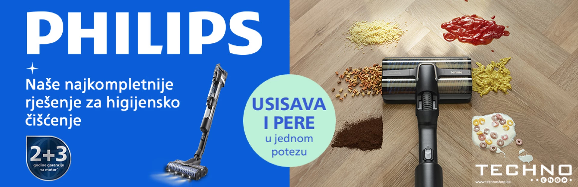 Usisava, briše