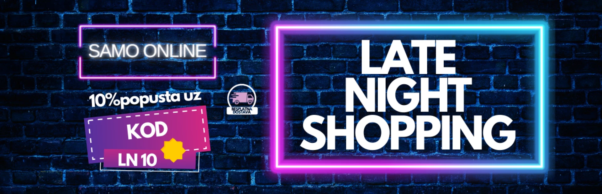  LATE NIGHT SHOPPING – SAMO ONLINE!