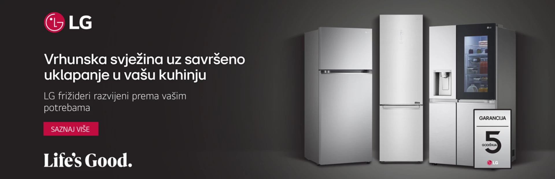 LG frižideri s pametnim značajkama čine idealnog asistenta u kuhinji.