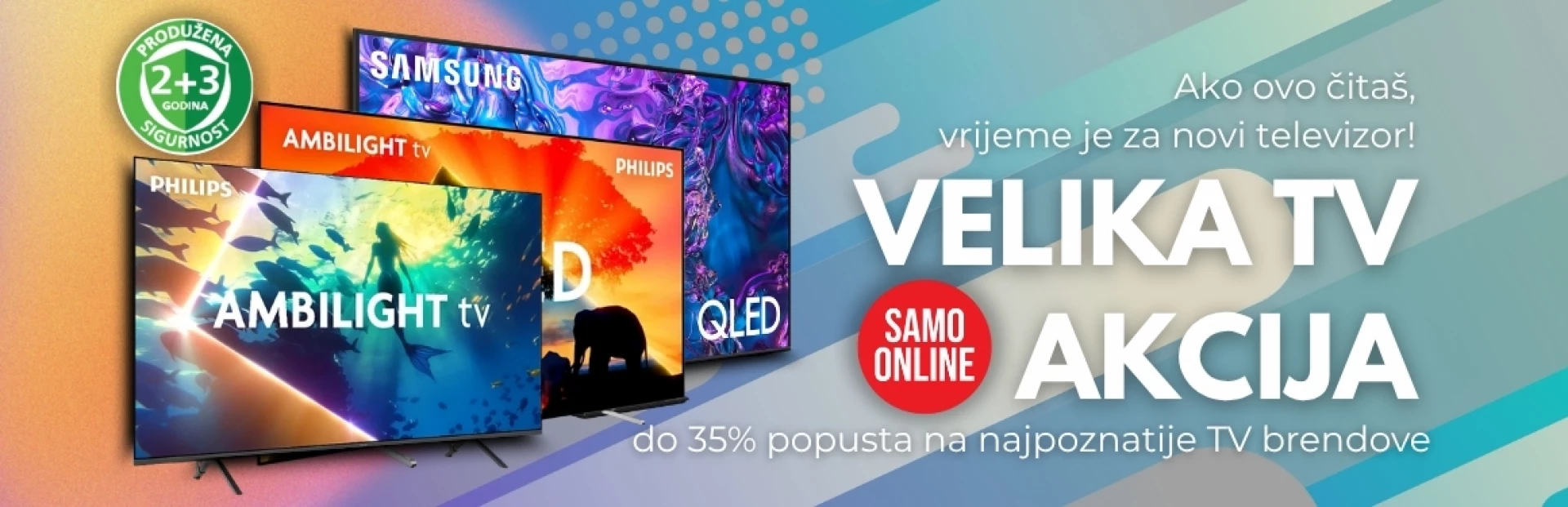 Ne propusti - televizori po najpovoljnijim cijenama!