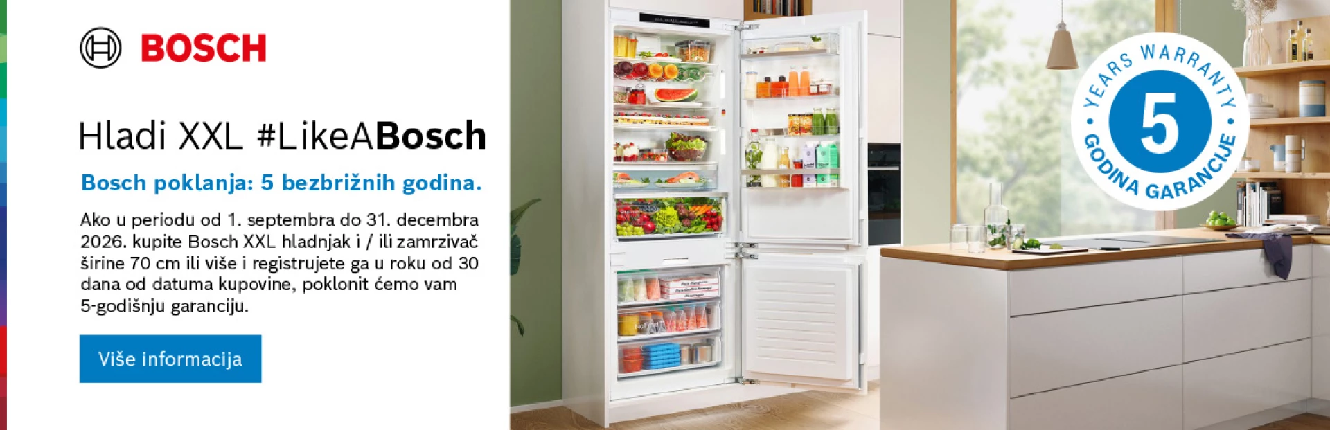 Bosch poklanja 5 bezbrižnih godina