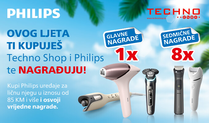 Techno Shop i PHILIPS nagrađuju!