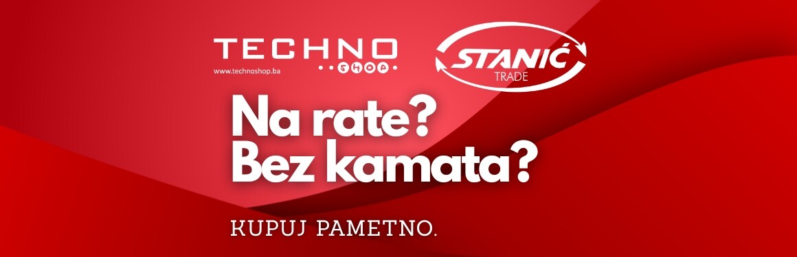 Kupuj pametno! Kupuj u Techno Shop poslovnicama.